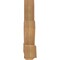 Ekena Millwork Kennewick Timber Gable Bracket, Western Red Cedar, 60"W x 30"H x 5 1/2"D x 5 1/2"F, 12/12 Pitch GBW060X30X0606KEN00SWR - alternate 3